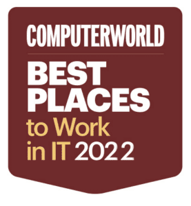 Award: Computer world Best Places to Work in IT, year 2022